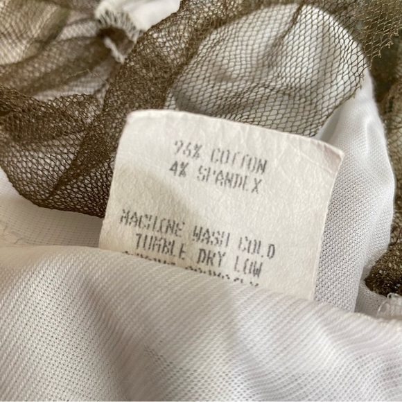 Ruby Rox Retro Y2K Strappy Fit & Flare Teal Brown Leaf Print Dress - Picture 10 of 10